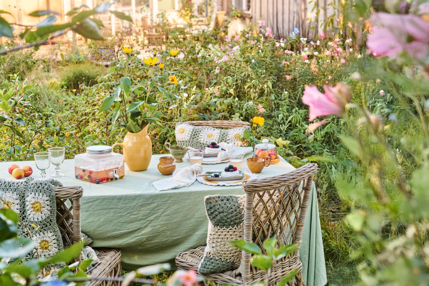 Krzesło do jadalni rattanowe Jacinta Ib Laursen
