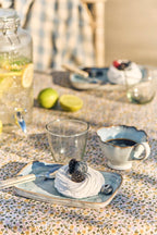 Taca Ocean Blue podłużna kamienna Ib Laursen