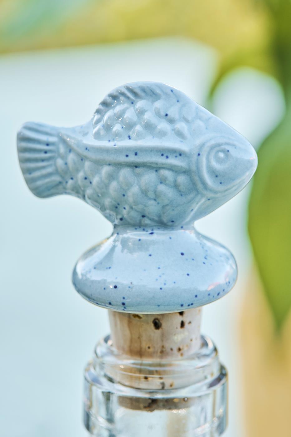 Korek do butelki z rybą ceraiczny Ib Laursen