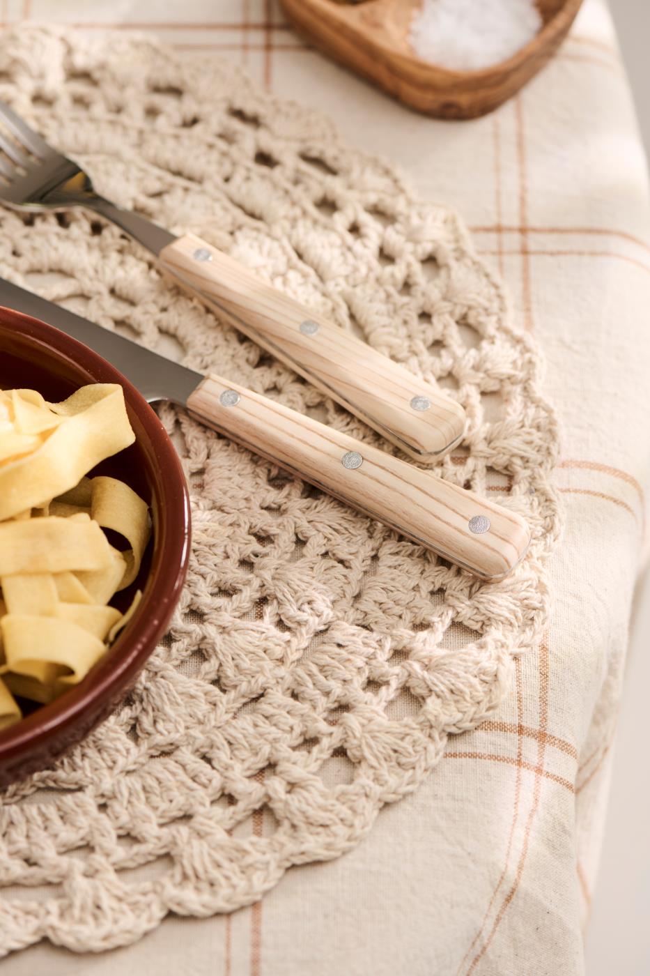 Zestaw sztućców Valdemar 16 elementów 4 noże, widelce, łyżki, łyżeczki stal nierdzewna Ib Laursen