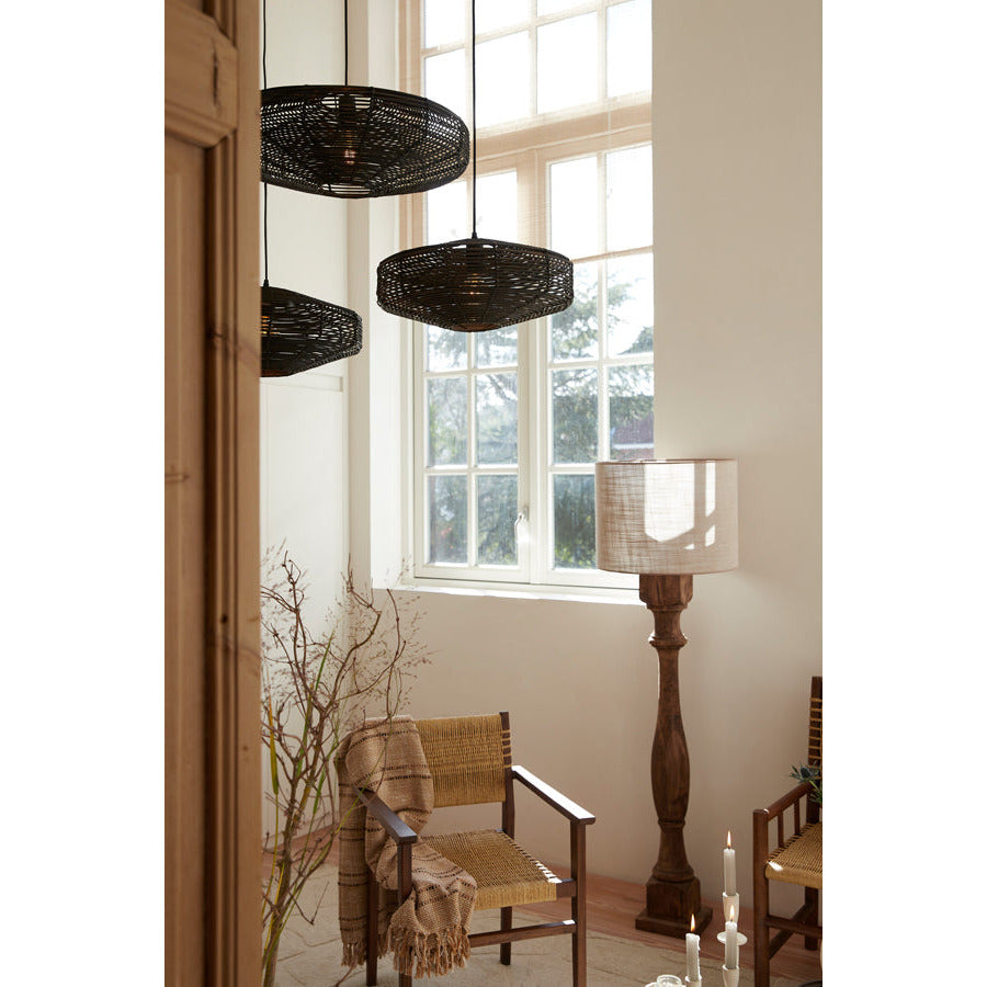 Lampa wisząca rattanowa duża śr. 60  boho Light Living