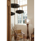 Lampa wisząca rattanowa duża śr. 60  boho Light Living