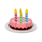 Tort drewniany urodzinowy dla dziecka Mamameo