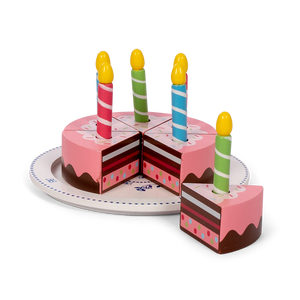 Tort drewniany urodzinowy dla dziecka Mamameo