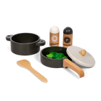 Zestaw do gotowania drewniany dla dzieci Mamamemo