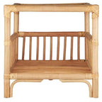 Stolik nocny z półką Janet rattan Ib Laursen