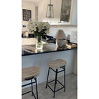 Bristol white krzesło barowe Belldeco