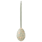 Dekoracja wielkanocna - jajko w gałązki ciemna mięta Maileg