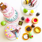 Tort drewniany urodzinowy dla dziecka Mamameo