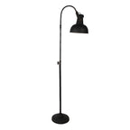 Lampa podłogowa industrialna czarna 59x27x189 cm Clayre & Eef