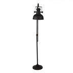 Lampa podłogowa industrialna czarna 59x27x189 cm Clayre & Eef
