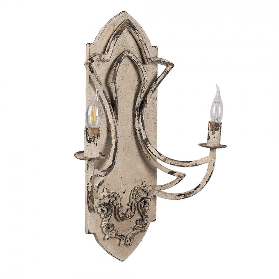 Kinkiet metalowy Broccante 60 cm Clayre & Eef