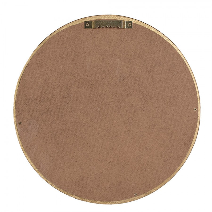 Lustro okrągłe eleganckie złote śr. 26 cm Clayre & Eef