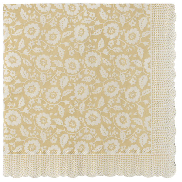 Serwetki papierowe w Kwiaty - żółte Maileg