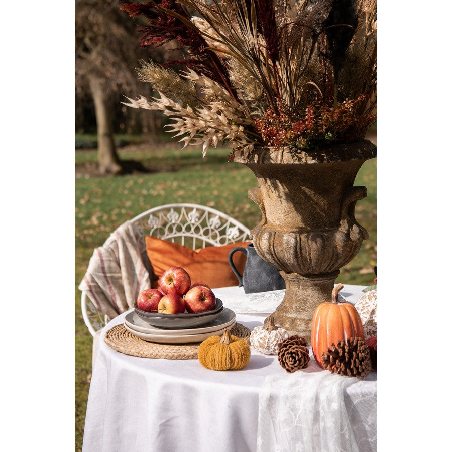 Dynia dekoracyjna z tkaniny ciemna zieleń  20 x 14 cm Clayre & Eef