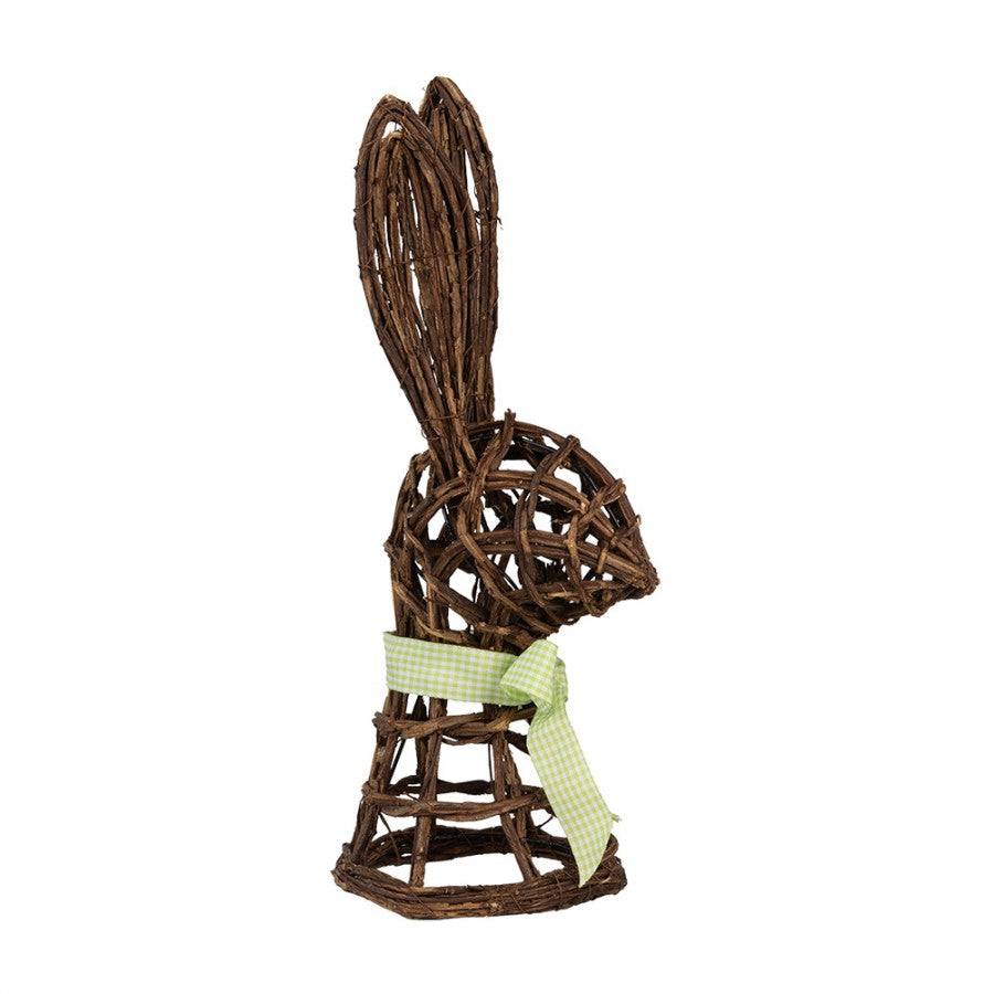 Głowa królika wiklinowa 40 cm Clayre & Eef