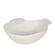Załaduj obraz do przeglądarki galerii, Misa ceramiczna kura 600 ml biała Clayre Eef
