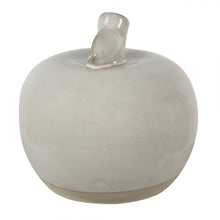 Załaduj obraz do przeglądarki galerii, Figurka Jabłko dekoracyjne porcelanowe 13 cm beżowe Clayre Eef
