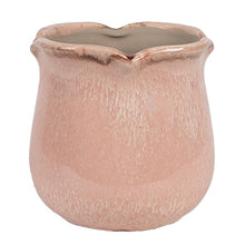 Załaduj obraz do przeglądarki galerii, Doniczka ceramiczna różowa 12 cm retro clayre Eef
