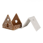 Domek ceramiczny z piernika lampion 8 x 8 cm Clayre & Eef