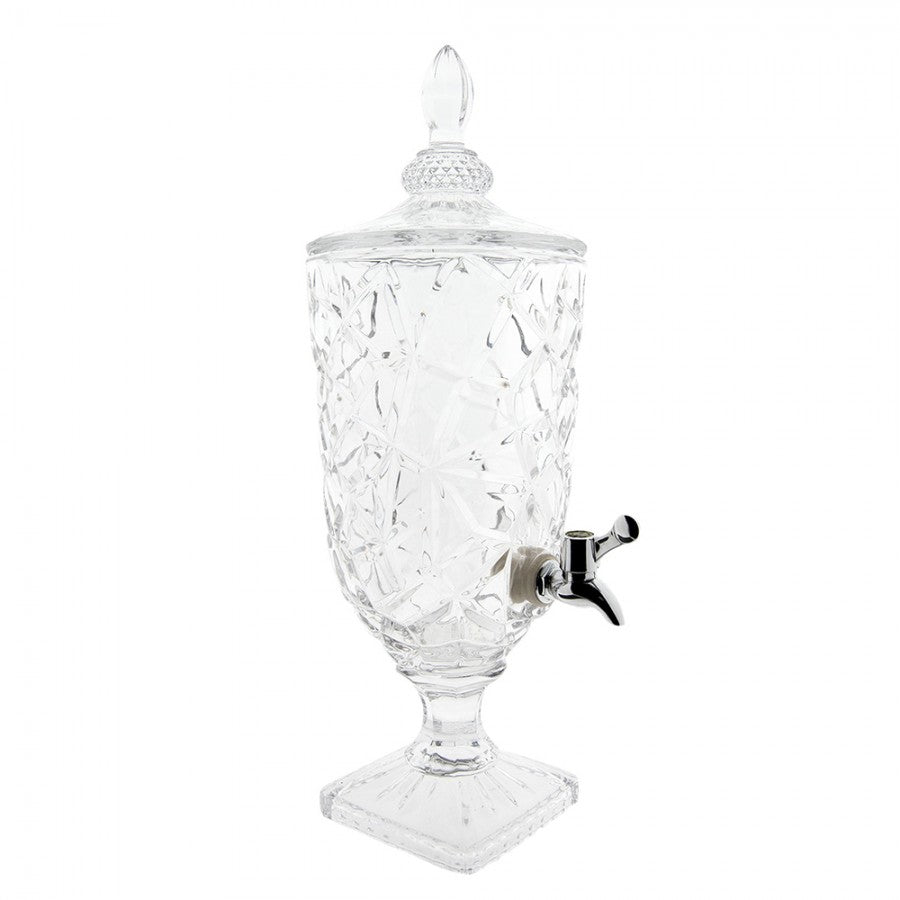 Dyspenser szklany do napojów 3000ml ze na nóżce Clayre Eef