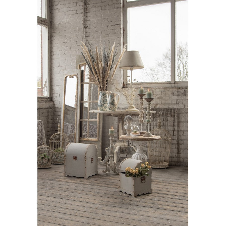 Szklana bomboniera , patera z kloszem  17 cm Clayre Eef