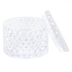 Szklany pojemnik, bomboniera retro do przechowywania 11 x 8 cm Clayre Eef