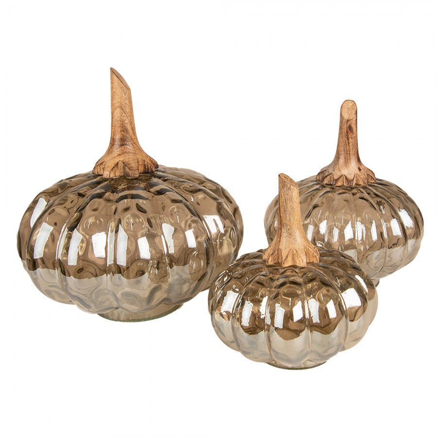 Dekoracyjna Dynia szklana Home Decor 15 cm Clayre Eef