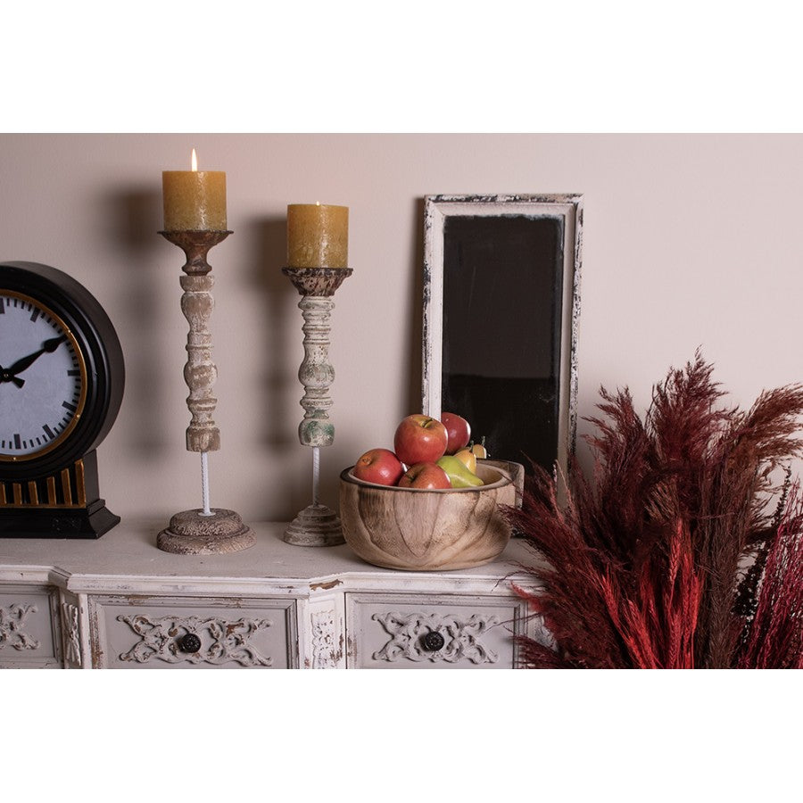 Drewniana miska na owoce 28 cm Clayre Eef