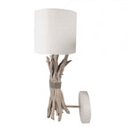 Kinkiet morski marynistyczny Hampton z białym abażurem Clayre Eef