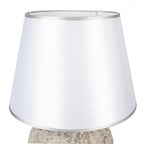 Kolor: Szary Materiał: Terakota Styl: Stylu country Waga: 5,30 kg Wysokość: 59,00cm Rozmiar: Ø 35x59 cm E27/maks. 1x40W Średnica: 35,00cm Informacje o żarówce: E27/maks. 1x40W