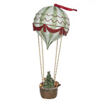 Wiszący balon figurka świąteczna misiu , choinka i prezenty retro Clayre Eef