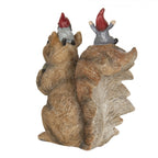 Figurka jesienna wiewiórka brązowa retro 18 cm Clayre Eef