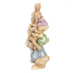 Figurka króliczki wielkanocne 25 cm retro Clayre Eef