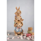 Figurka króliczki wielkanocne 25 cm retro Clayre Eef