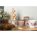 Figurka króliczki wielkanocne 25 cm retro Clayre Eef