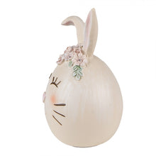 Załaduj obraz do przeglądarki galerii, Figurka jajko królik 13 cm beżowe Clayre Eef
