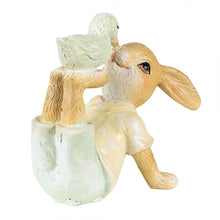 Załaduj obraz do przeglądarki galerii, Figurka króliczek leżący wielkanocny 7 cm Clayre Eef
