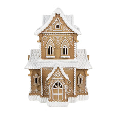 Załaduj obraz do przeglądarki galerii, Domek bożonarodzeniowy z piernika figurka 37 cm Clayre &amp; Eef

