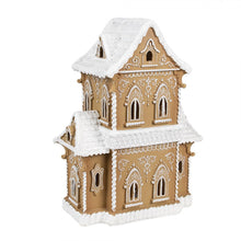 Załaduj obraz do przeglądarki galerii, Domek bożonarodzeniowy z piernika figurka 37 cm Clayre &amp; Eef
