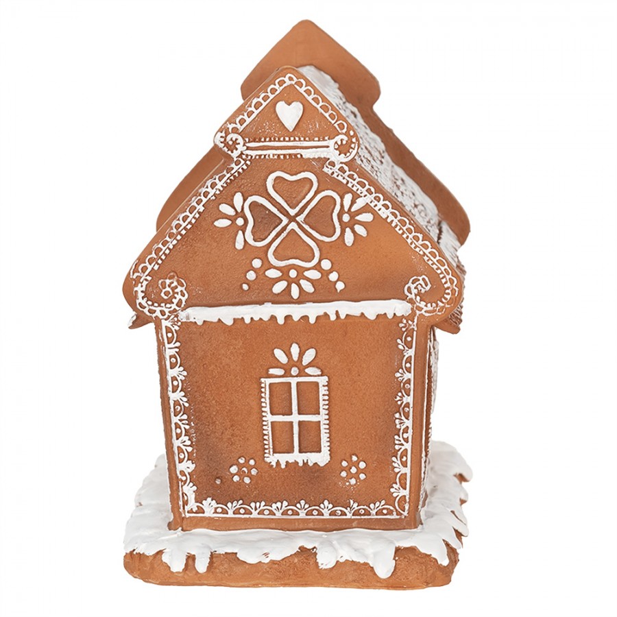 Dekoracyjny domek z piernika Led 17 cm Clayre Eef