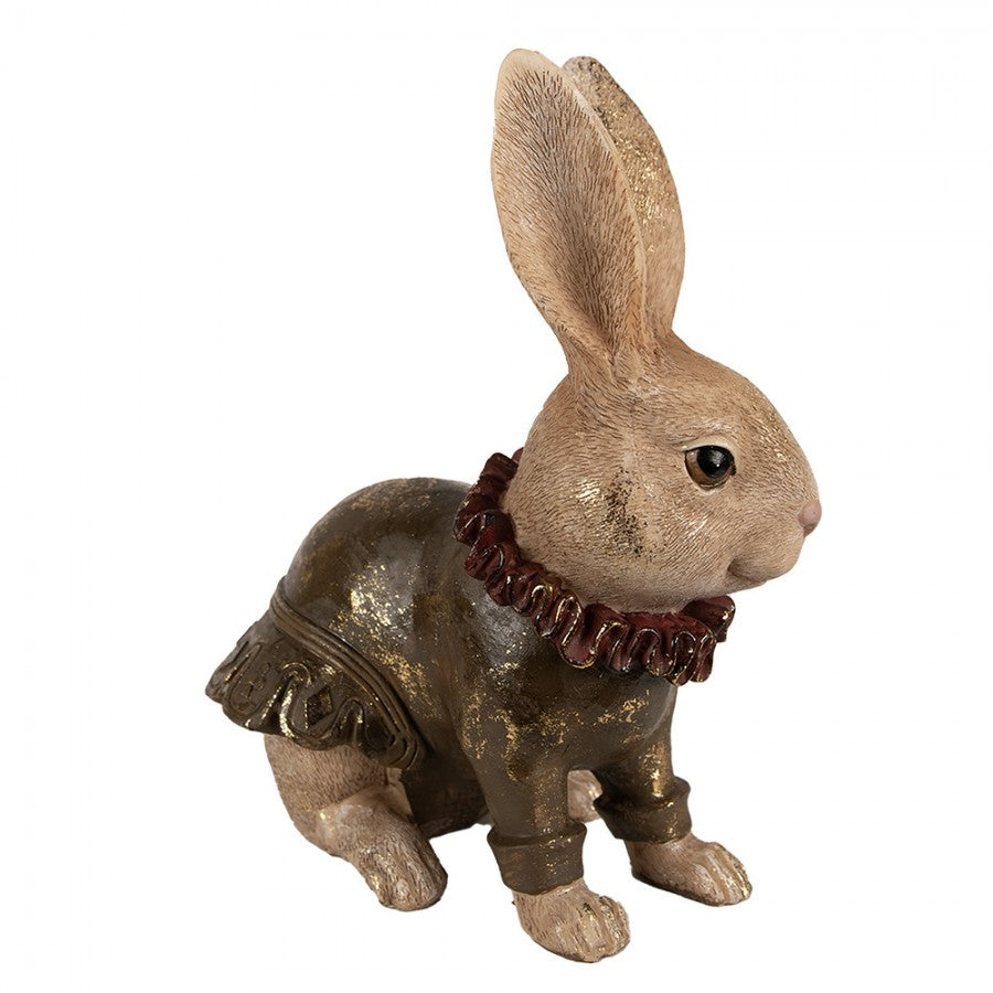 Królik z Alicji w krainie czarów brązowy 29 cm retro Clayre Eef