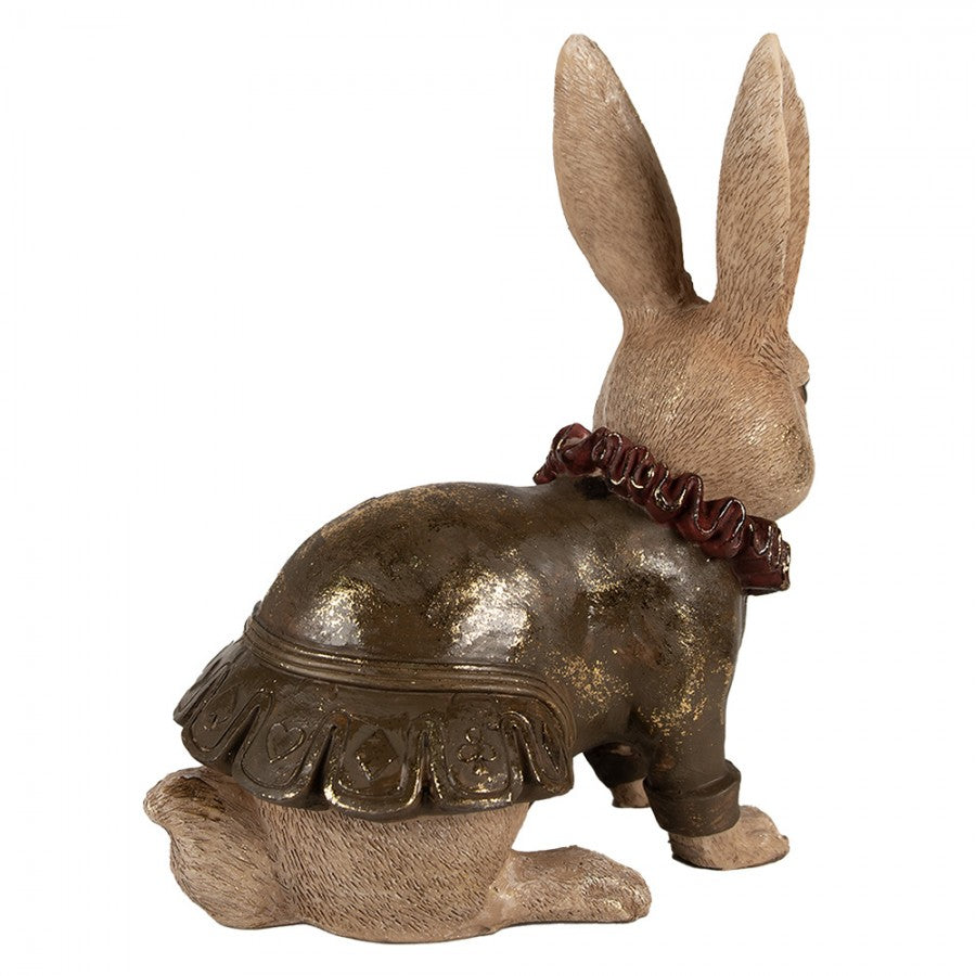 Królik z Alicji w krainie czarów brązowy 29 cm retro Clayre Eef