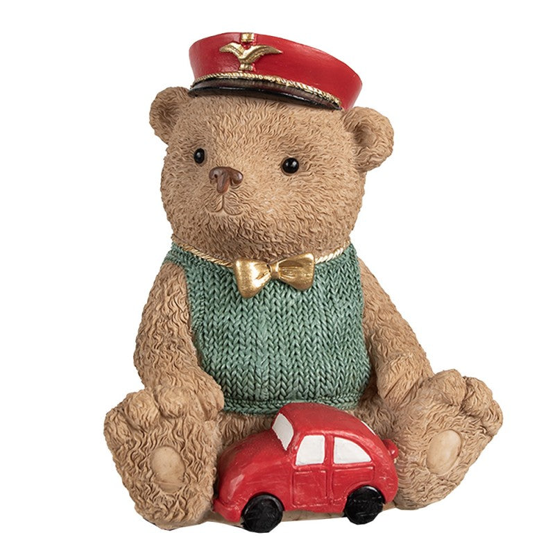 Skarbonka Miś 19 cm retro Clayre & Eef