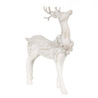 Figurka jeleń dekoracyjny biały 19 cm Clayre & Eef