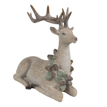 Załaduj obraz do przeglądarki galerii, Figurka renifer  dekoracyjny brązowy 29 cm Clayre &amp; Eef
