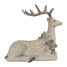 Załaduj obraz do przeglądarki galerii, Figurka renifer  dekoracyjny brązowy 29 cm Clayre &amp; Eef
