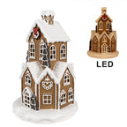 Domek piernikowy świąteczny Led 33 cm Clayre & Eef
