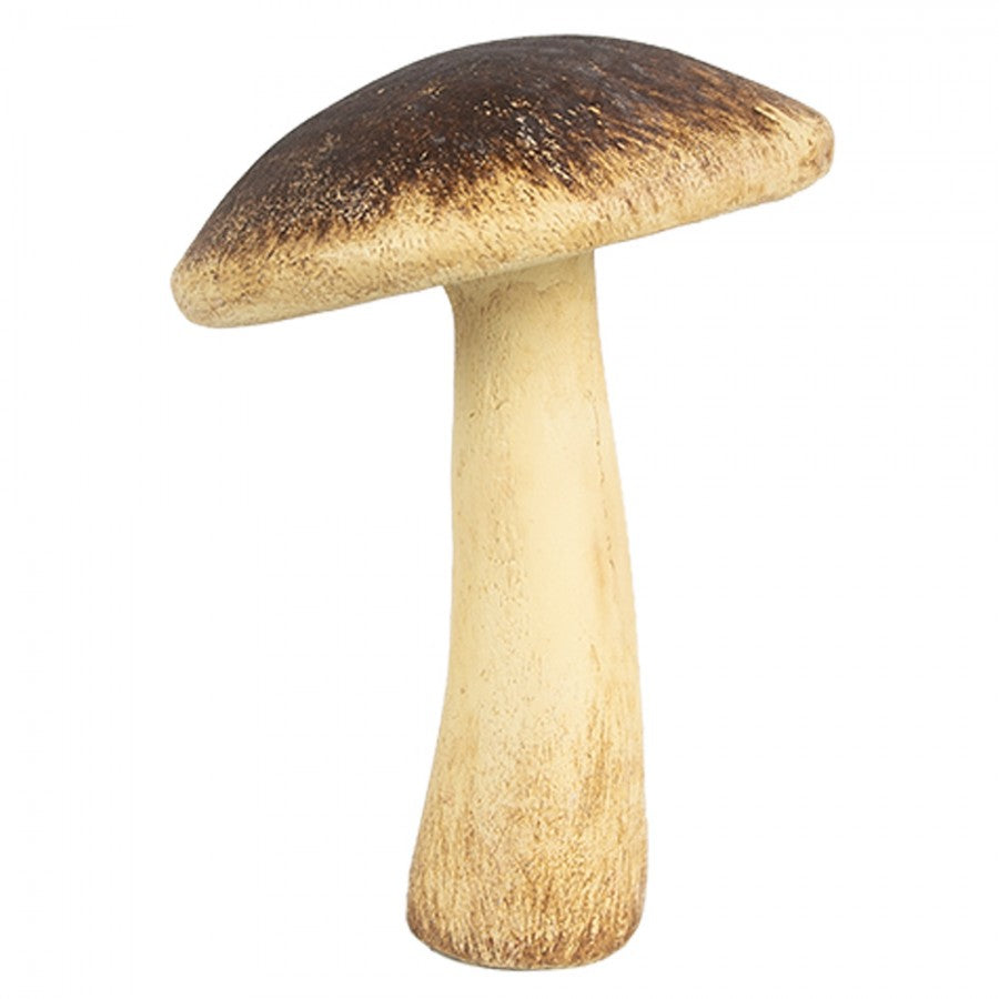 Grzybek dekoracyjny brązowy 9 x 12 cm Clayre & Eef