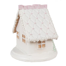 Załaduj obraz do przeglądarki galerii, Domek z piernika Led 13 cm pastelowy Clayre &amp; Eef
